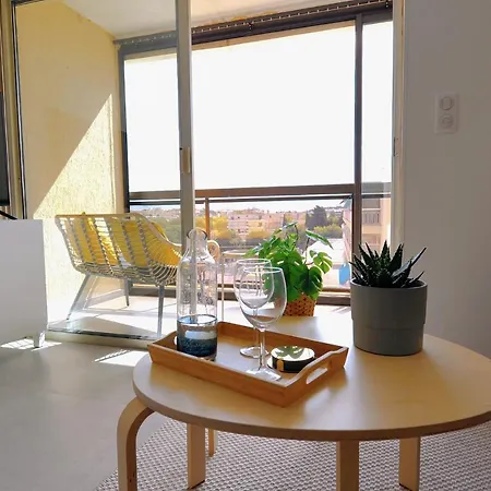 Apartment Centre, 2p, Terrasse, Garage Antibes