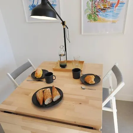 Lumineux T2 Centre Terrasse & Garage Prive Antibes